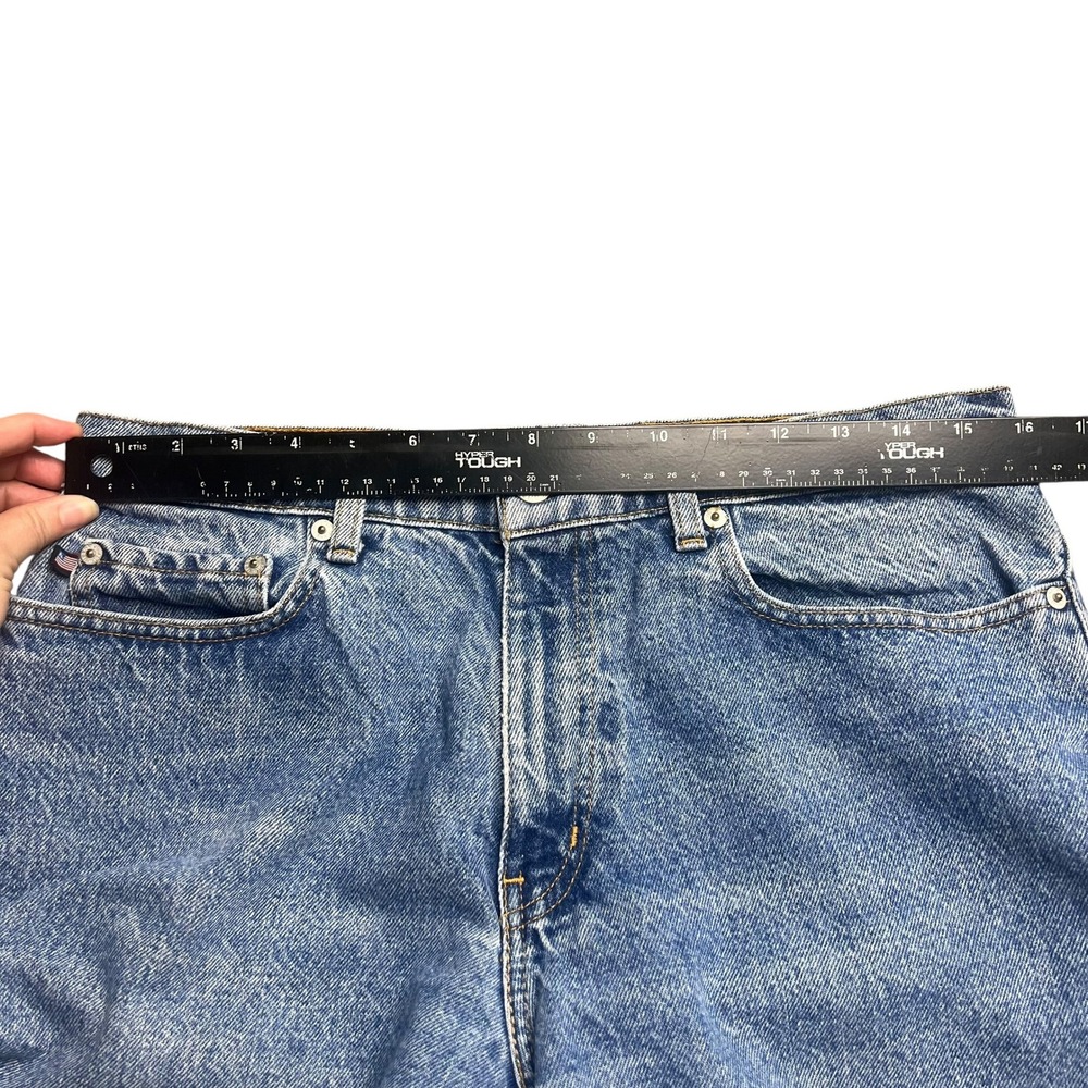 Polo Jeans Co Ralph Lauren Medium Wash Straight Leg High Rise Denim Jeans - Picture 7 of 11